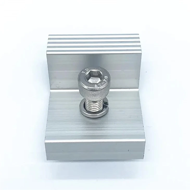 2.solar panel mounting clamps part