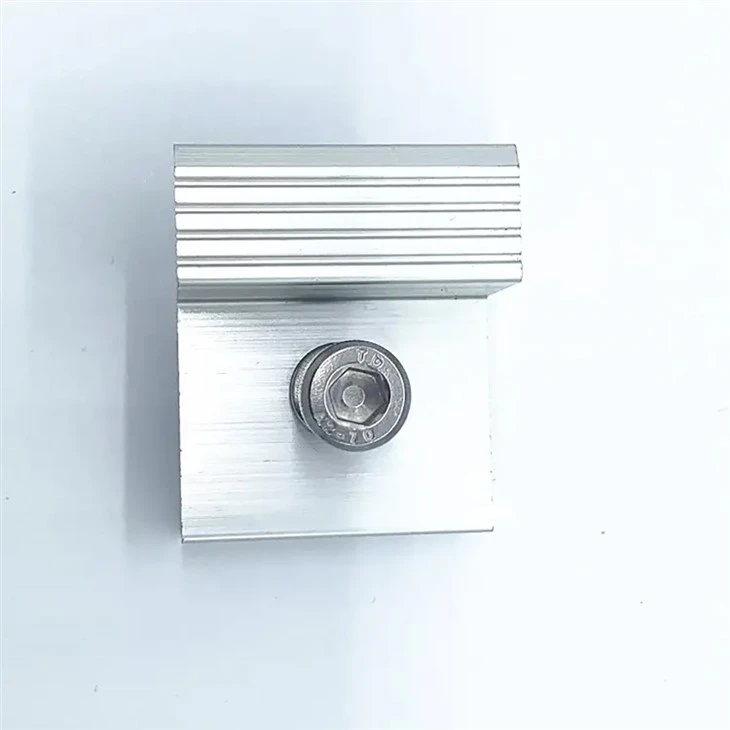 2.solar panel mounting clamps component
